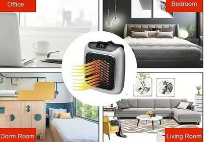 Portable Turbo Convector Heater | Infrared Fast Heating | Space-Saving Wall Design  Short + punchy + benefit-led.